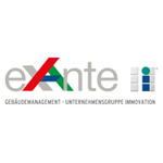 Logo ex ante GmbH - Gebäudemanagement